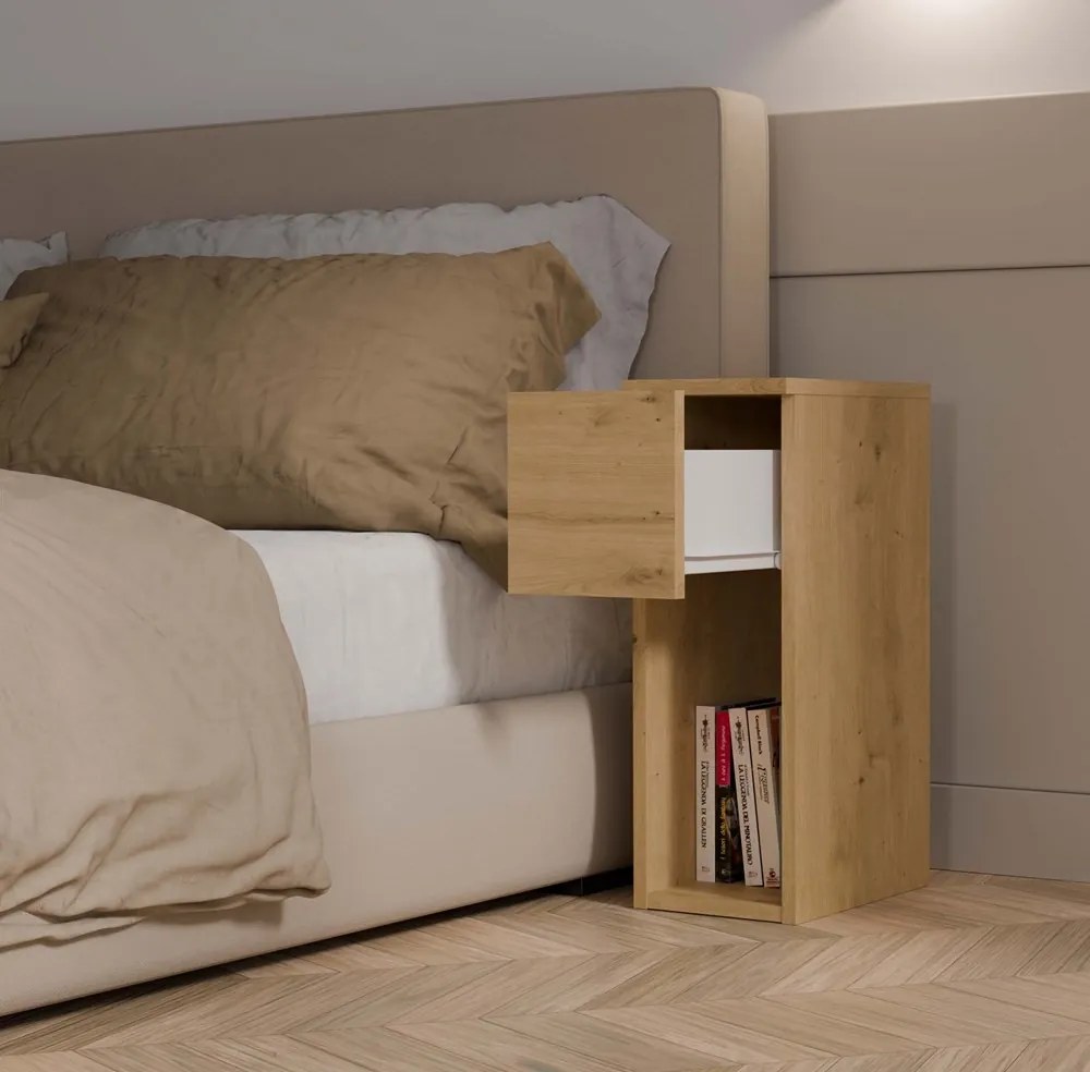 Nočný stolík Galax 20 cm dub artisan