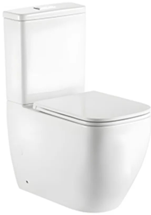 WC Kombi Enzo Rimless s doskou voľne padajúca vírivé preplachovanie