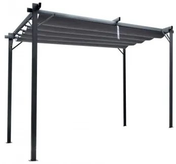 Sammer Záhradná pergola v sivej farbe 3x4 m TUN5699