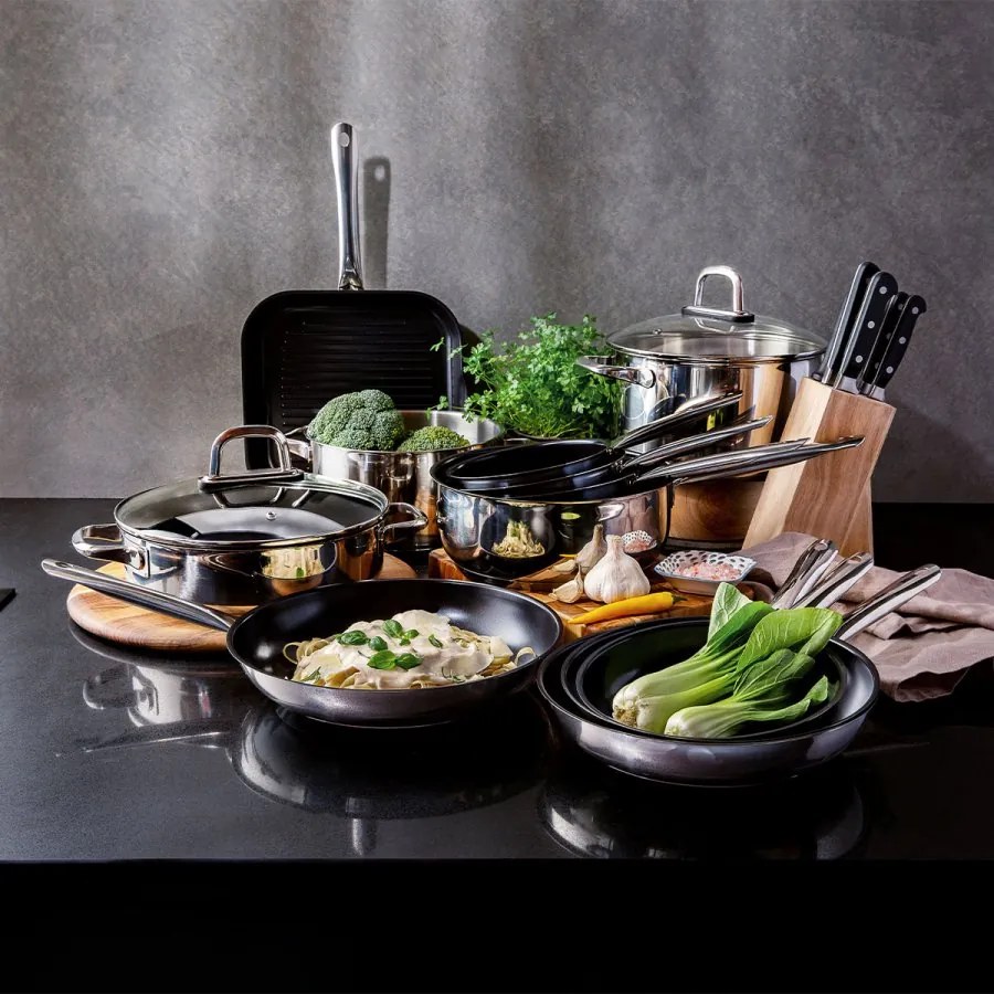 Panvica / Wok ø 24 cm, H: 9 cm - Saturn Lunasol - 601277