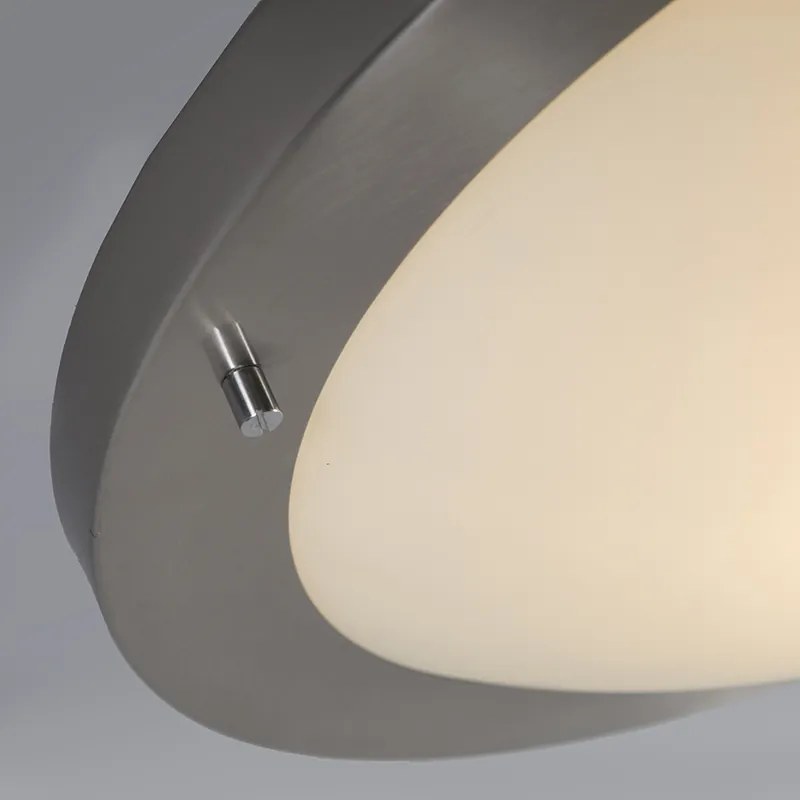 Moderné stropné svietidlo oceľ 41 cm IP44 - Yuma