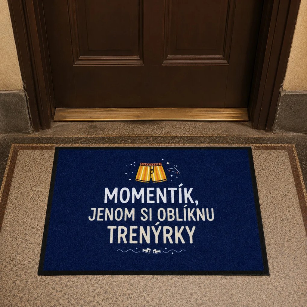 Mercury Flooring, Trenková rohožka 40x60 cm - na von aj na doma, 40x60, modrá