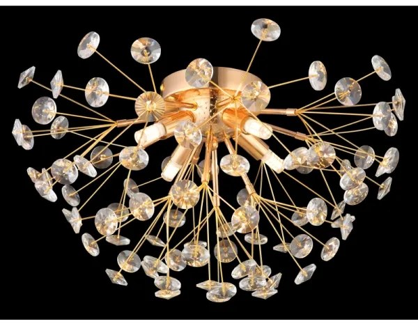 Globo 64135D - LED Stropné svietidlo KATRINA 4xG9/3,5W/230V zlatá