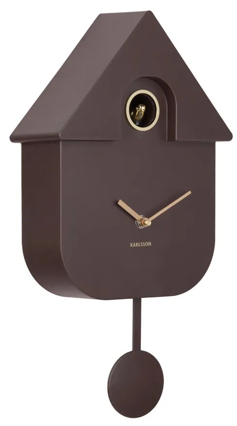 Nástenné hodiny Modern Cuckoo Oro Karlsson KA6094DB, 41cm