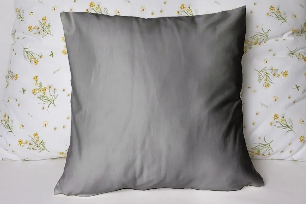 Polášek Jednofarebná obliečka na vankúš Jersey - Mätová | 50 x 50 cm