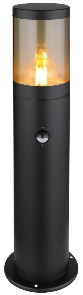 Globo 32015BSS - Vonkajšia lampa so senzorom XELOO 1xE27/60W/230V 50 cm IP44