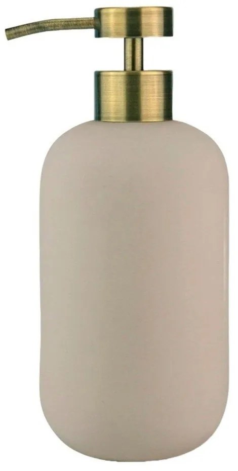 Krémovobiely keramický dávkovač mydla 200 ml Lotus - Mette Ditmer Denmark