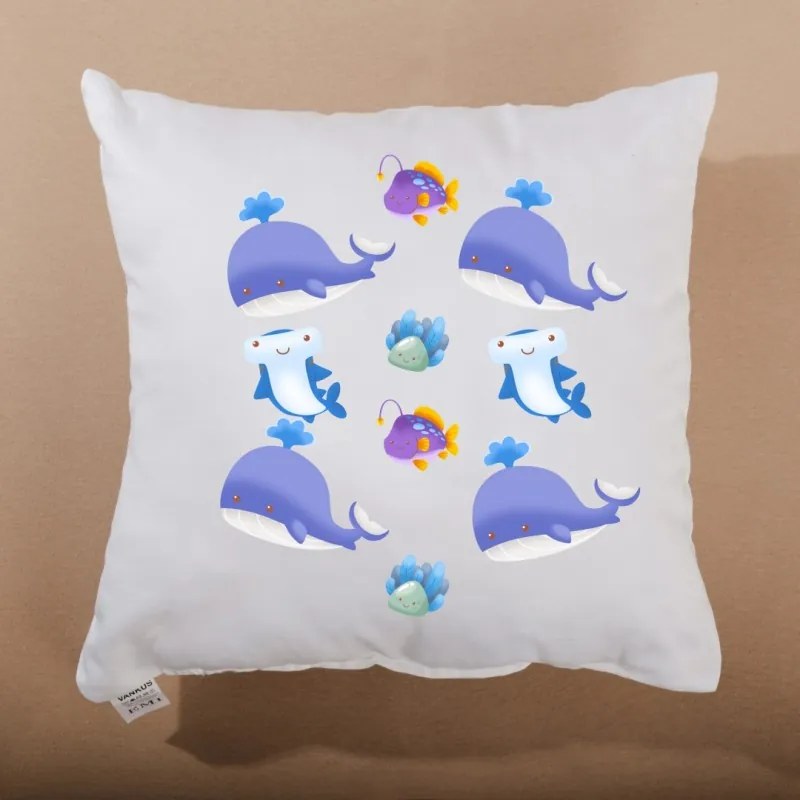 Dekoratívny vankúš Ocean Friends 40x40 cm EMI