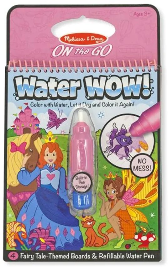 Omaľovánky s vodou Magické pero Rozprávky WATER WOW Melissa and Doug od 3 rokov