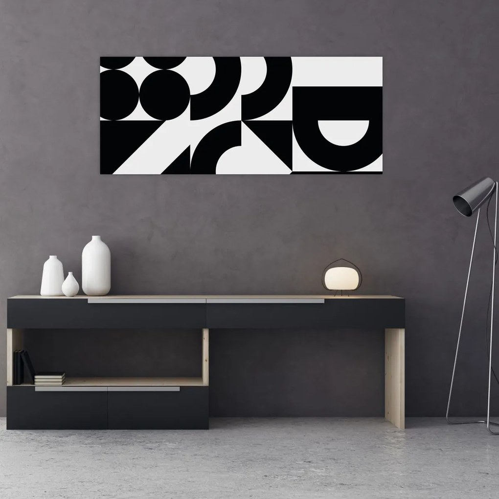 Obraz - Geometrická abstrakcia N⁰2 (120x50 cm)