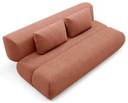 Rozkladacia trojmiestná pohovka FANO hnedá