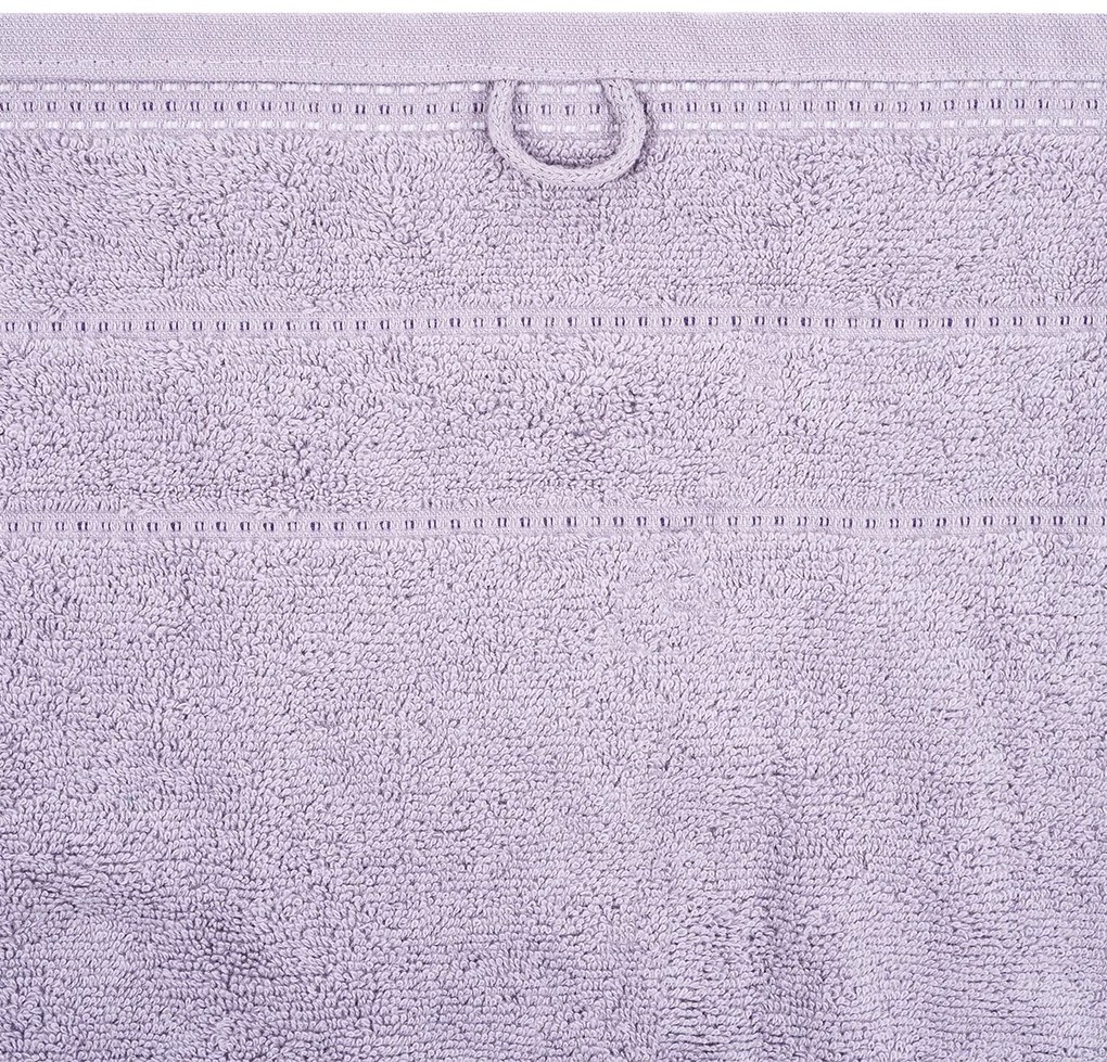 Osuška BARBARA 70x130 cm svetlo fialová, 100% bavlna