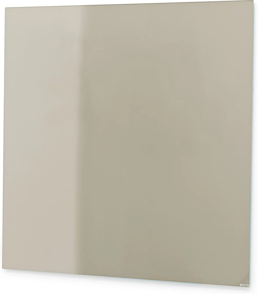 Sklenená magnetická tabuľa Stella, 1000x1000 mm, šedá