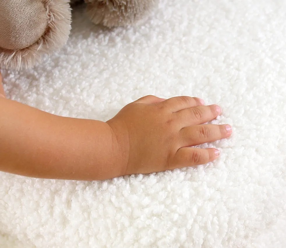 Detský taburet MOOUV biely