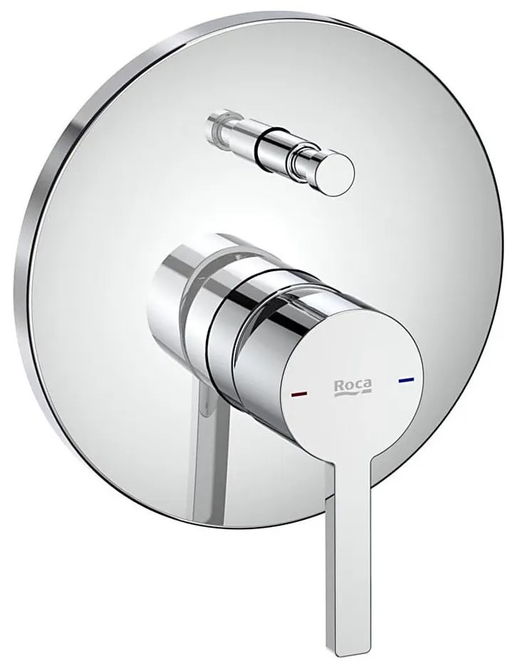 Roca A5A0B96C00 - Sprchová batéria pre podomietkovú inštaláciu NAIA lesklý chróm