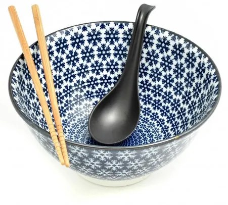 misky na ramen, komplet - Yuki 19.5 cm , 1100ml