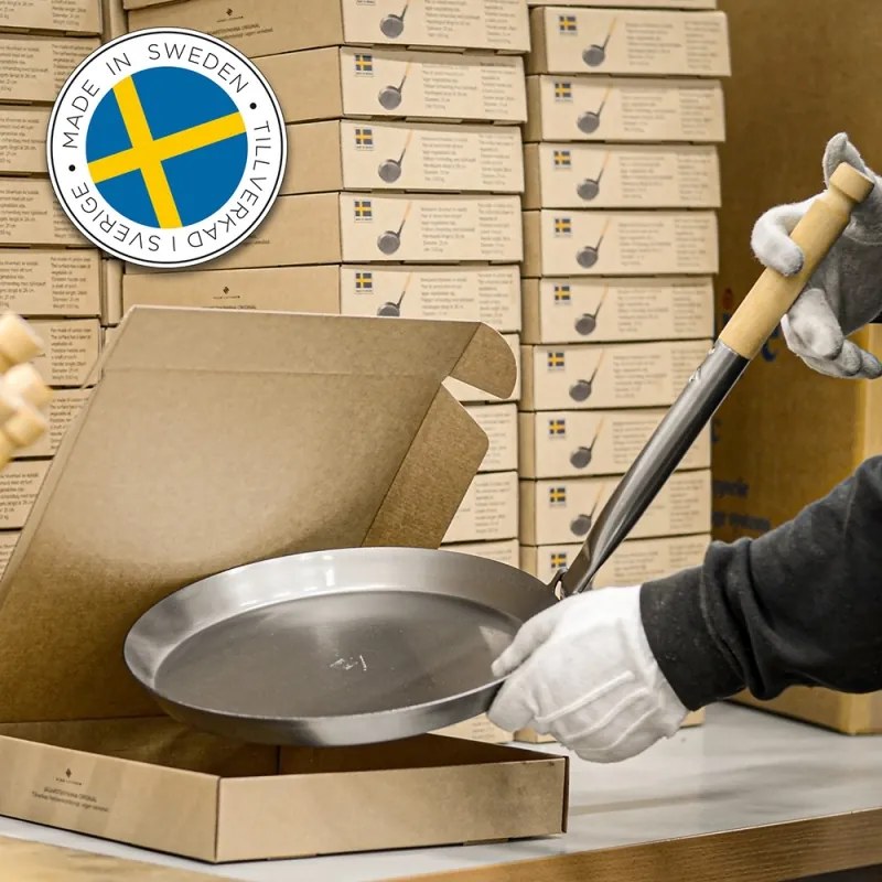 Panvica Jägarstekpanna S4 28cm, skladacia s rukoväťou