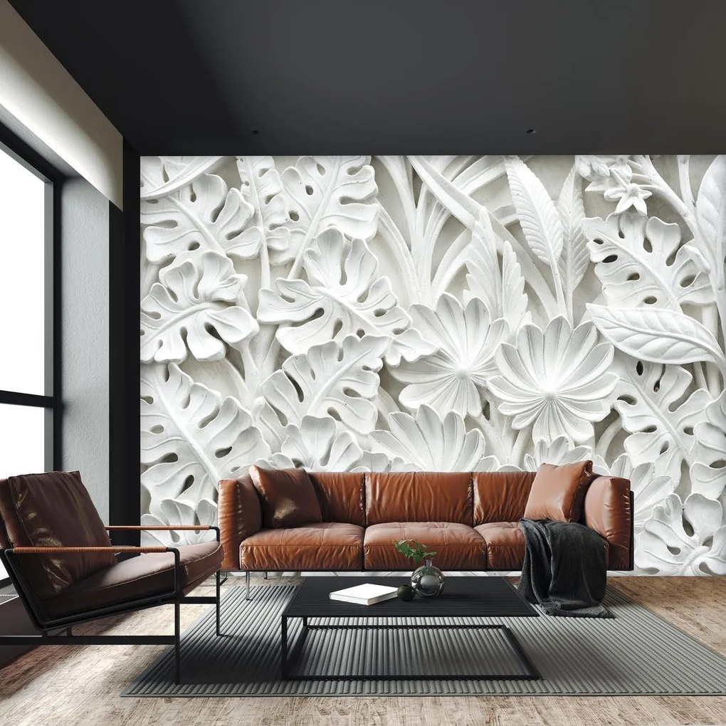 Fototapeta - Alabastrové biele kvety (147x102 cm)