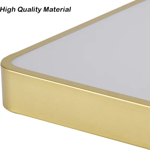 Brilagi - LED stropné svietidlo POOL SQUARE LED/48W/230V 3000/4000/6000K 50x50 cm zlaté