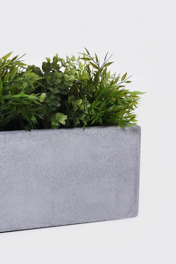 Hrantík FLOBO, sklolaminát, šírka 80 cm, betón - design