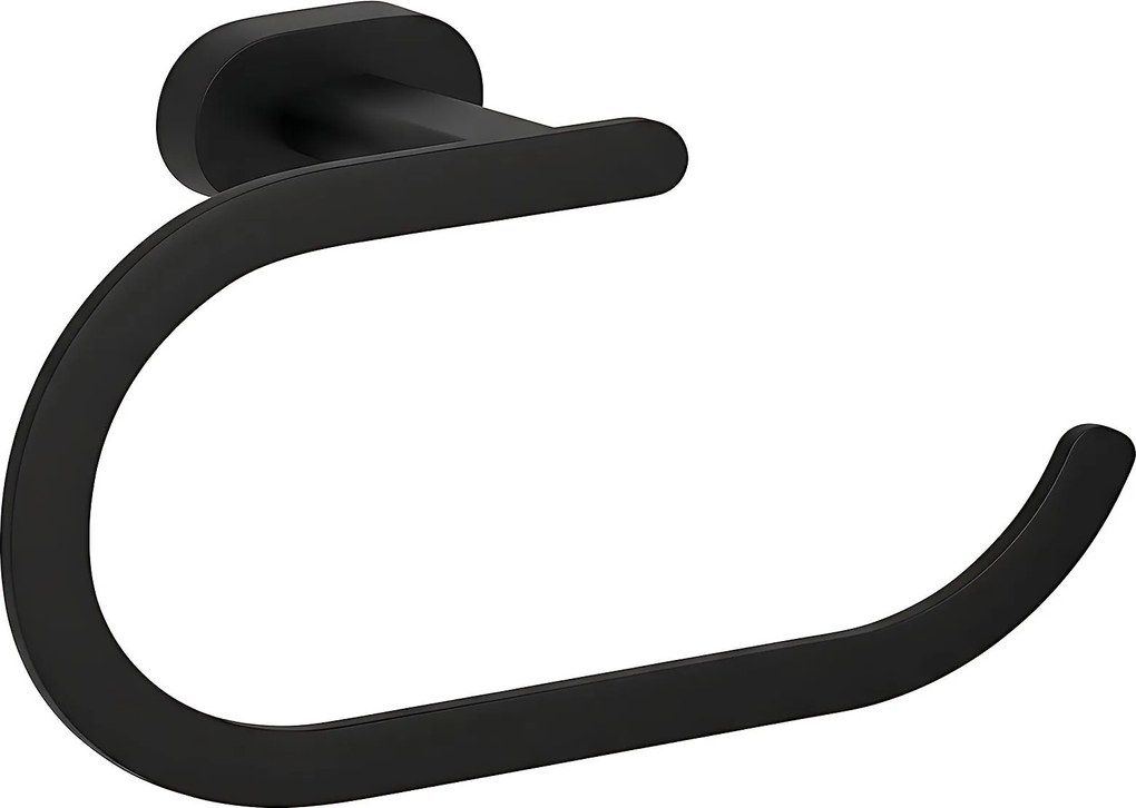 Rea Til, kúpeľňový vešiak na uteráky, čierna matná, REA-88067