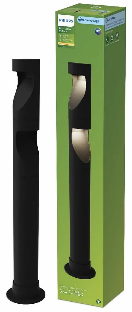 Philips Desi GardenLink Vonkajšie stĺpové svetloLED s nízkym napätím, 1,5 W, 180 lm, 2700 K