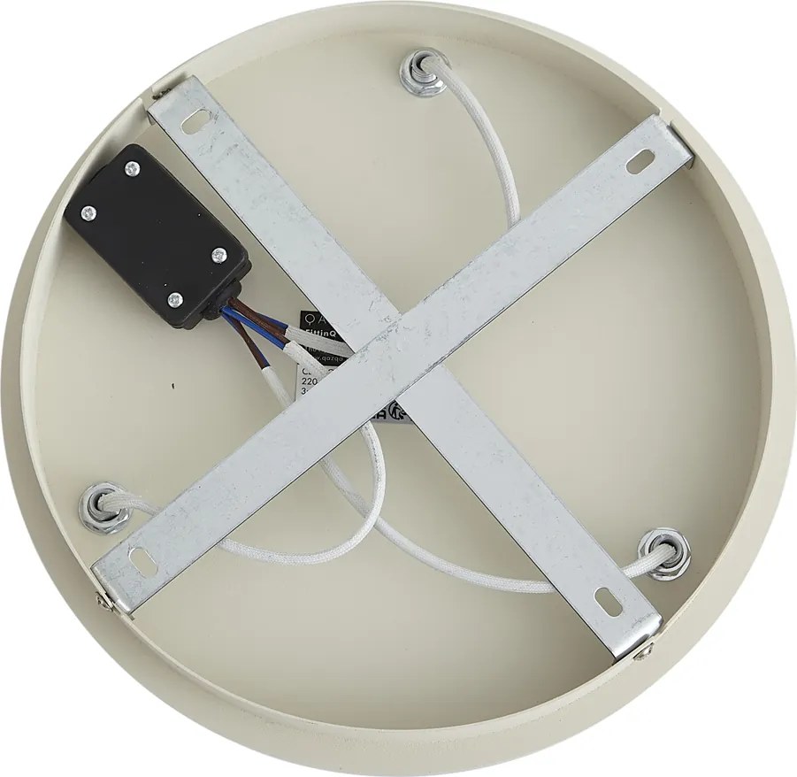 Moderné zapustené bodové svietidlo béžové 3-svetlá IP44 - Ducha