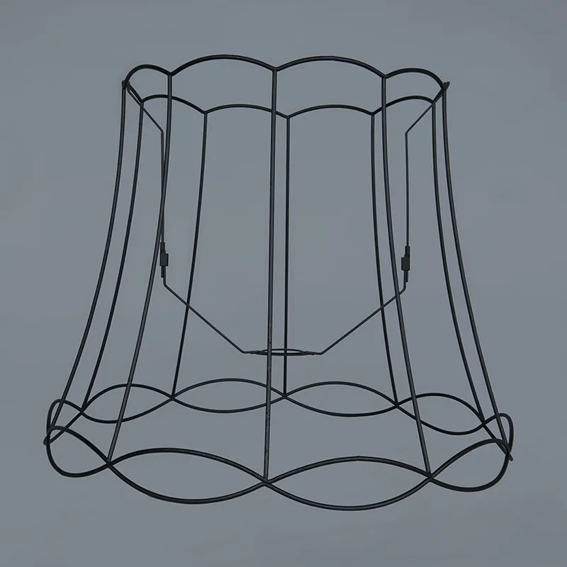 Kovový tienidlo čierny 50/40 - Granny Frame