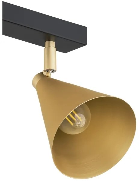 Argon 7149 - Bodové svietidlo LUCINDA 2xE14/7W/230V zlatá