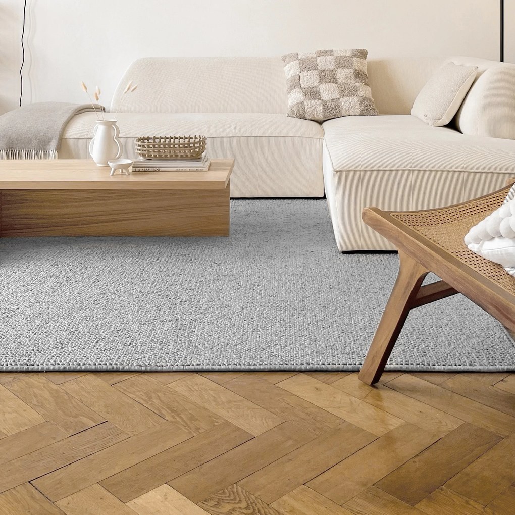 BT Carpet, Kusový koberec Wolly 102840, 60x90, šedá, obývacia izba