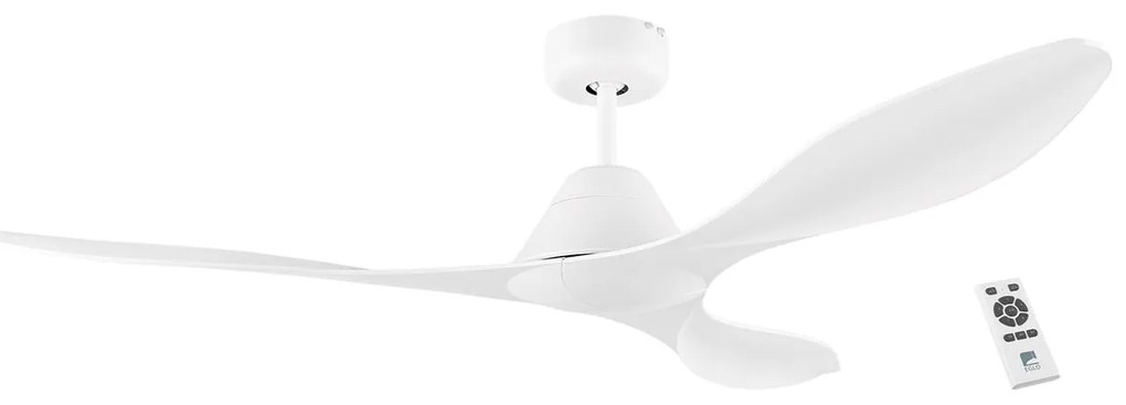 EGLO 35014 ANTIBES Stropný ventilátor 1320mm DC s diaľkovým ovládaním biela