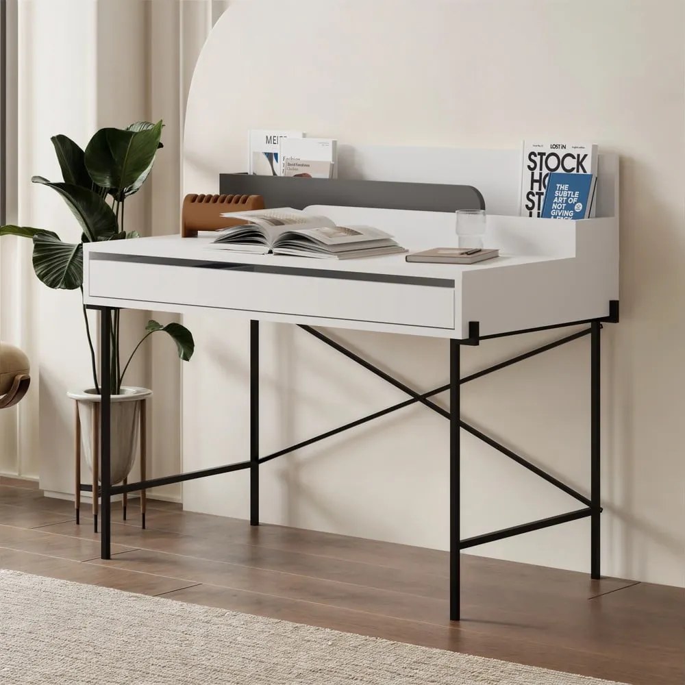 Pracovný stôl so sekretárom 60x113 cm Lila – Marckeric