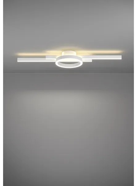 Eglo 900952- LED RGBW Stmievateľné stropné svietidlo AMANDOLO 23,5W/230V biela + DO