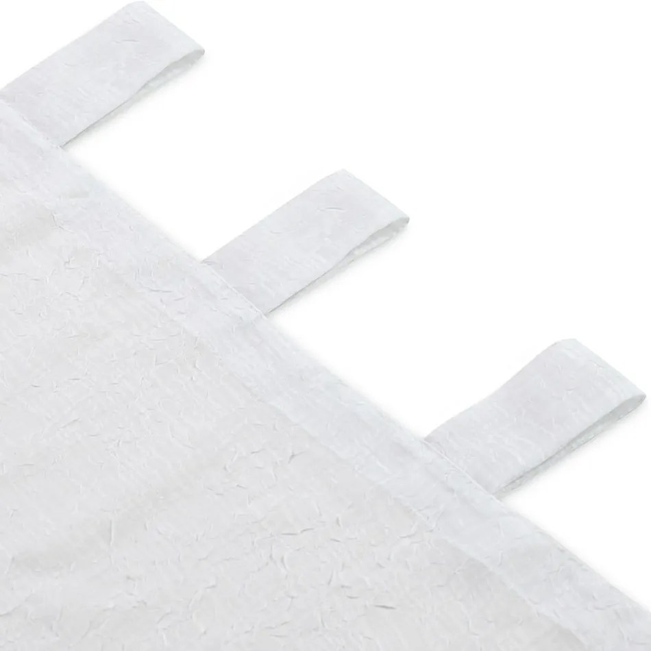 Homede Záclona Kresz Loops, biela, 280 x 175 cm