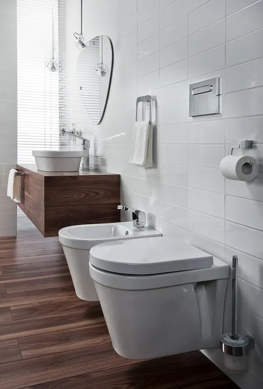 Erga Futura, toaletná WC kefa, chrómová, ERG-02986