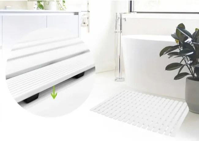 Kúpeľňová predložka biela