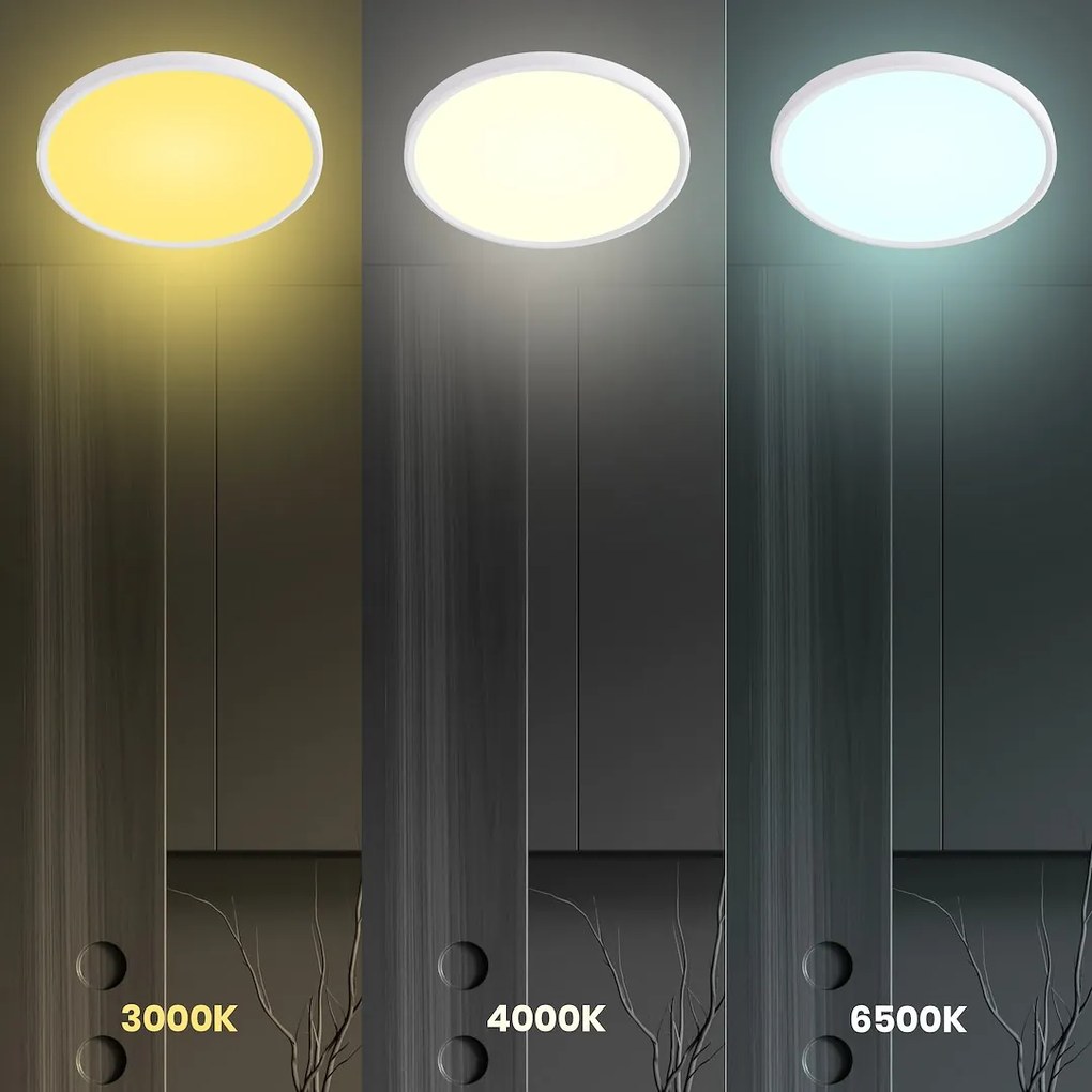 Stropné LED svietidlo Maq, 1x LED 18w, 3000-6500k, w