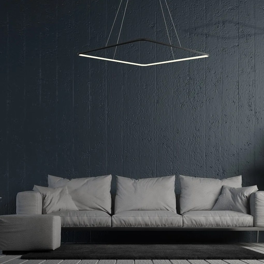 Závesné LED svietidlo Nix, 1x LED 25w, 3000k, b