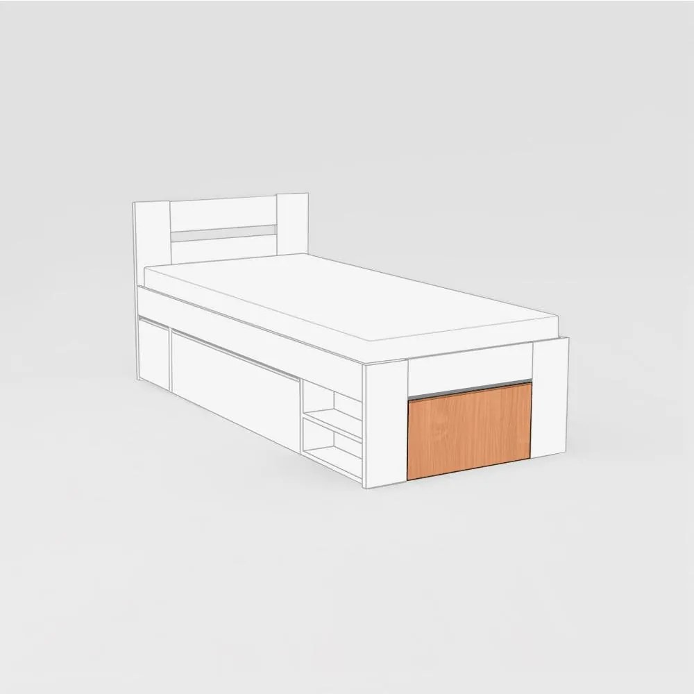 BTC KIRA ČELO 2: 90x200 Varianta: CASHMERE