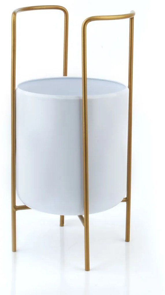 Kvetináč SWEN biely