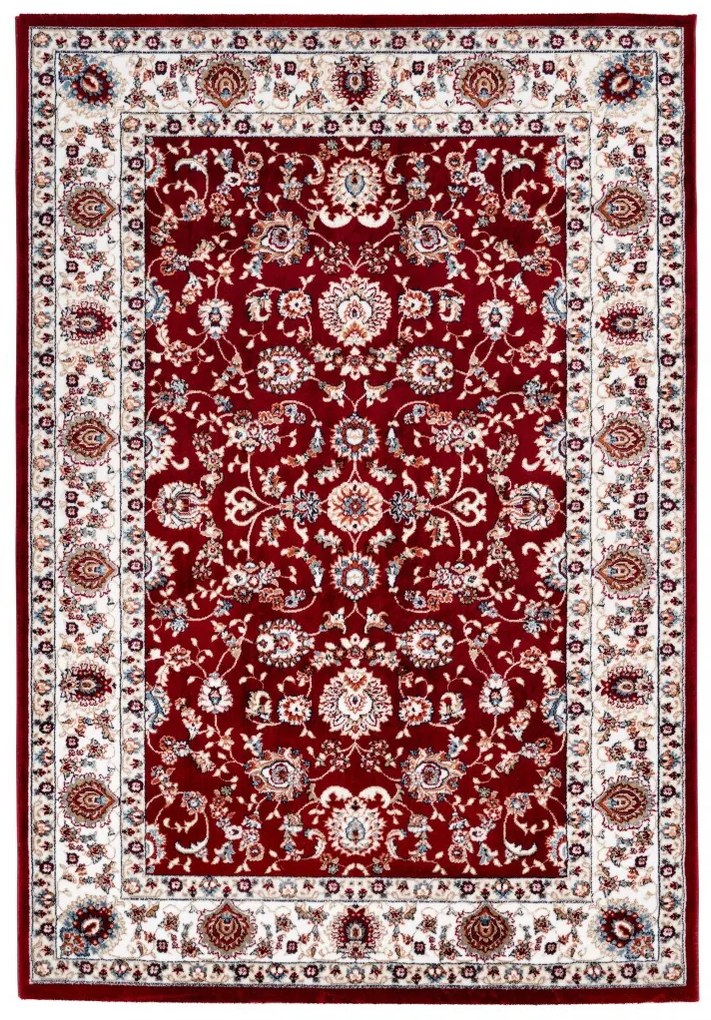 Obsession, Kusový koberec Isfahan 741 red, 200x290, červená, kancelária