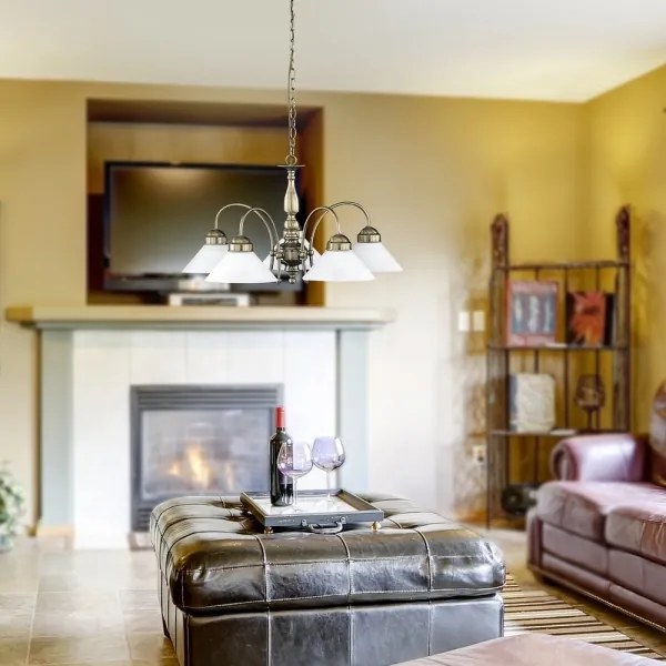 Rabalux 2705 - Luster na reťazi MARIAN 5xE27/60W/230V