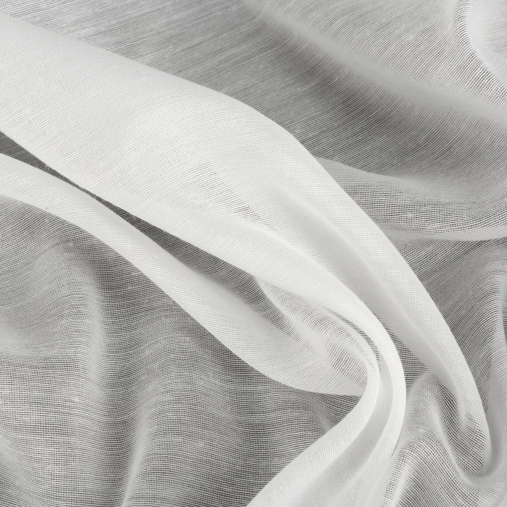 ZÁCLONA NA KRÚŽKOCH GRACE 140X250 CM BIELA