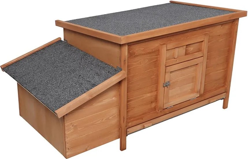 Kurník Avenberg HANK 120 x 60 x 60 cm (hnedý)
