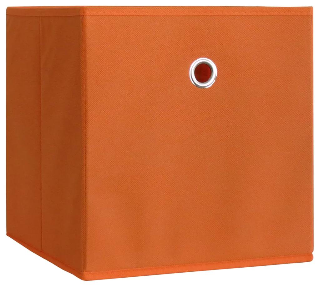 Skládací box oranžový, 2 kusy