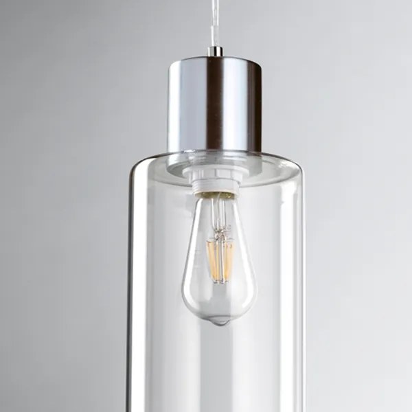 ONLI - Luster na lanku DODO 1xE27/22W/230V lesklý chróm