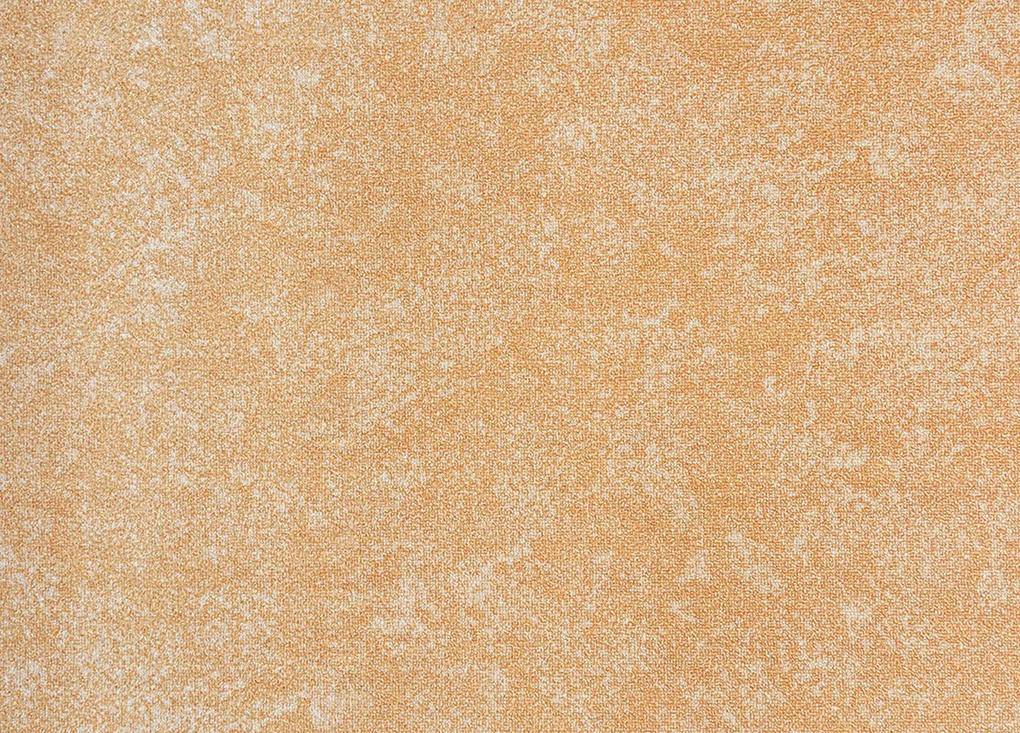 Balta koberce Metrážny koberec Spry 54 oranžový - Kruh s obšitím cm