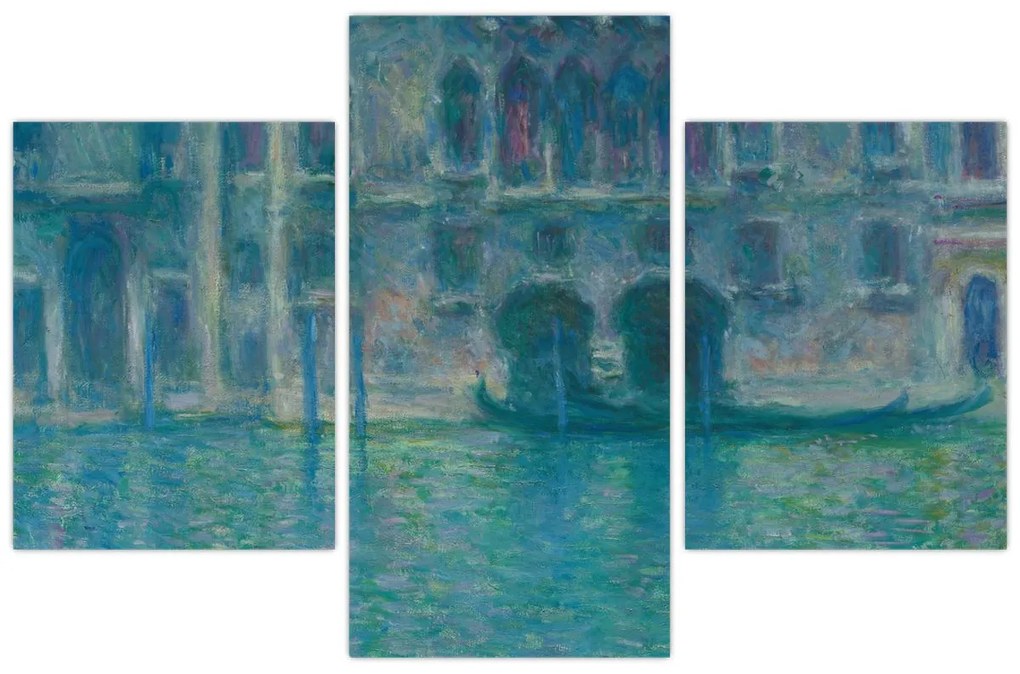 Obraz - Claude Monet, Palazzo da Mula, Venice, reprodukcia (90x60 cm)