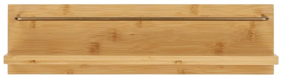 Bambusová polica v prírodnej farbe 45 cm Ember – House Nordic