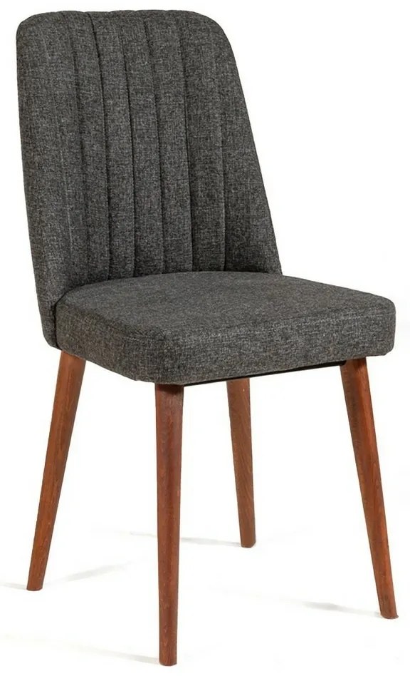 Jedálenská stolička Vina Anthracite a Walnut